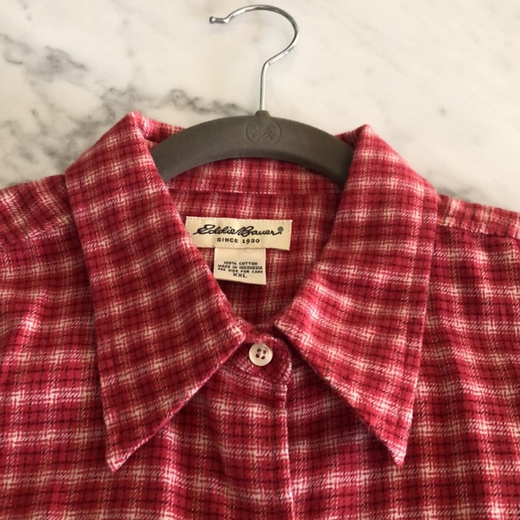 Eddie Bauer soft flannel oversized shirt - Picture 10 of 10